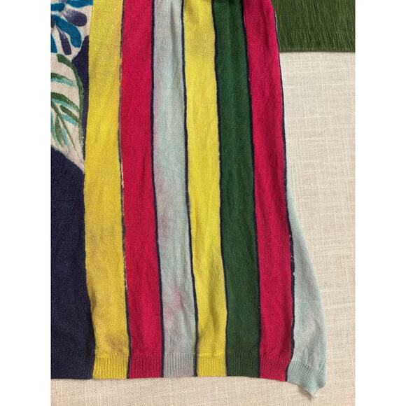 AADORE Anthropologie Cardigan Vest | Artsy Colorful Shrug Wearable Art | MEDIUM - Picture 5 of 7